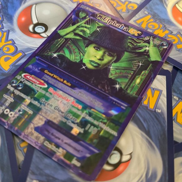 Elphaba Pokemon Card - Wicked - Picture 9 of 13